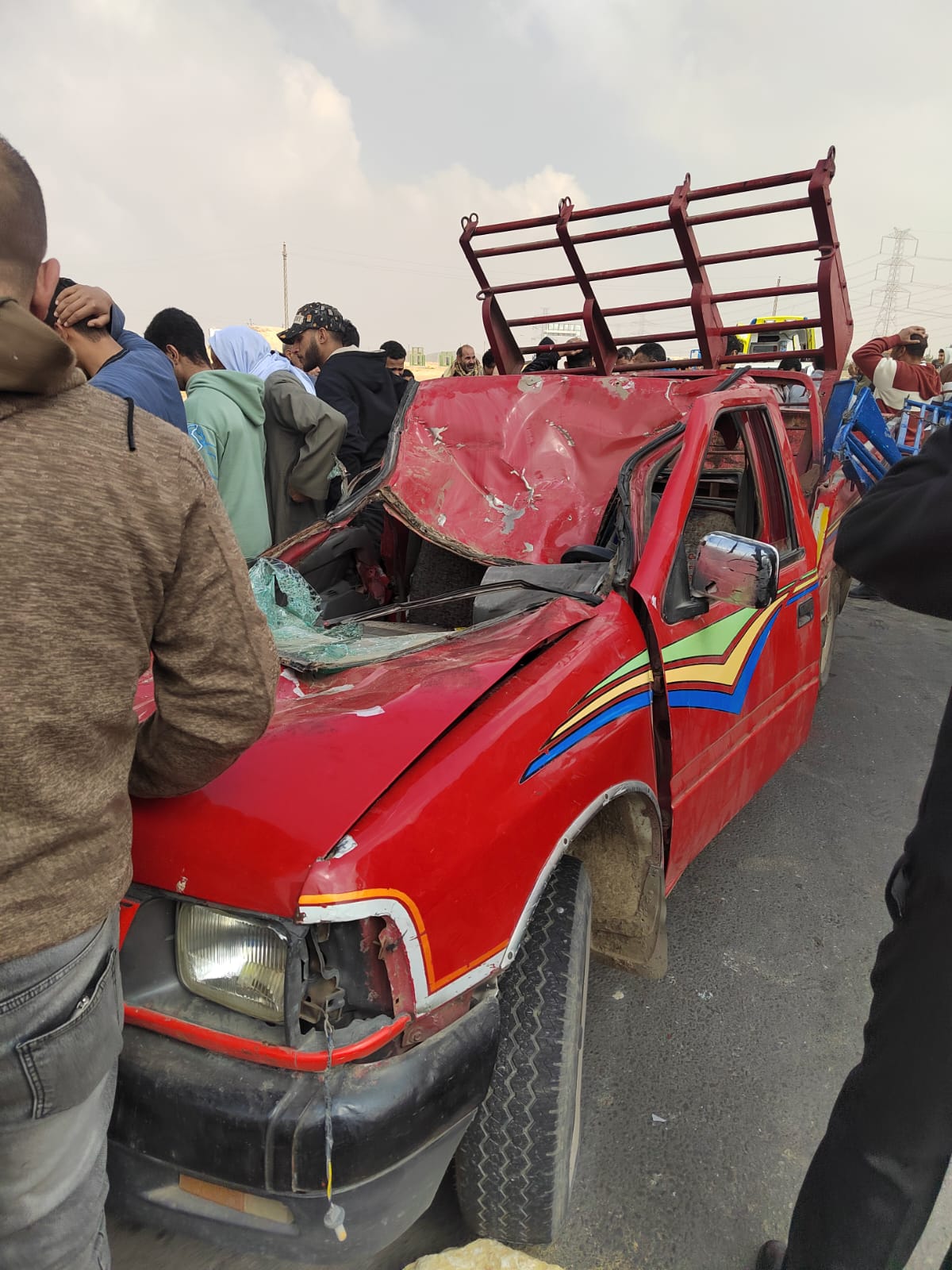 حادث بنى سويف