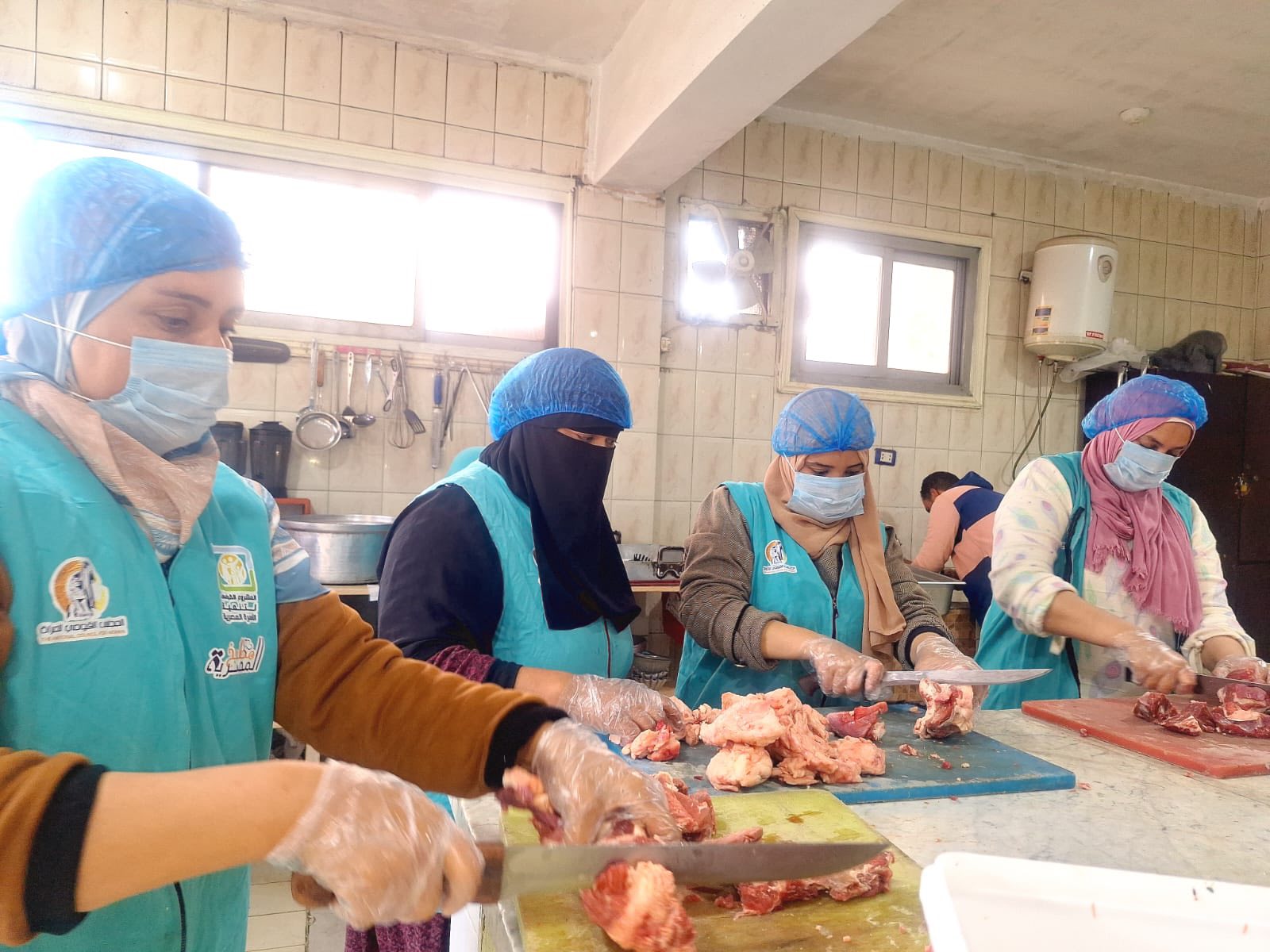 تقطيع اللحوم