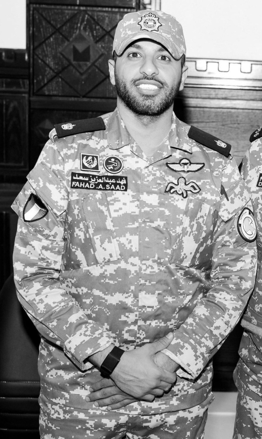 فهد المجمد بالزي العسكري فهد المجمد بالزي العسكري