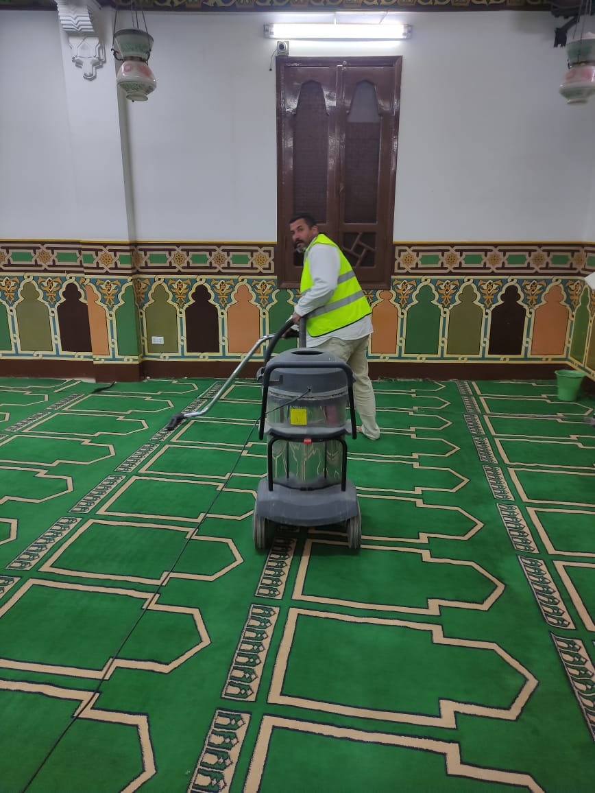 حملة نظافة بمساجد الإسكندرية