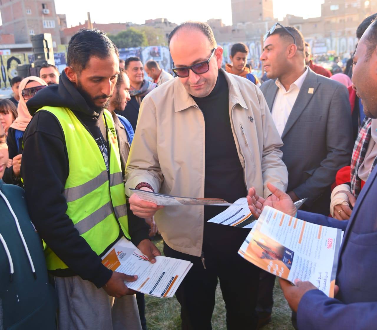 صندوق مكافحة الأدمان يوزع اوراقه