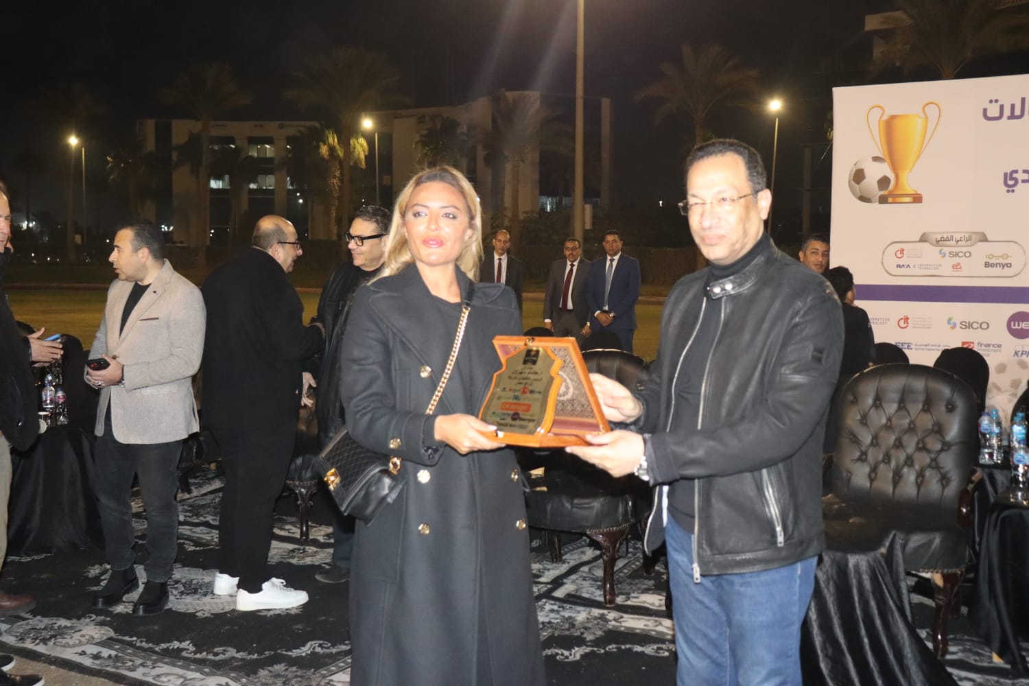 جانب من التكريم