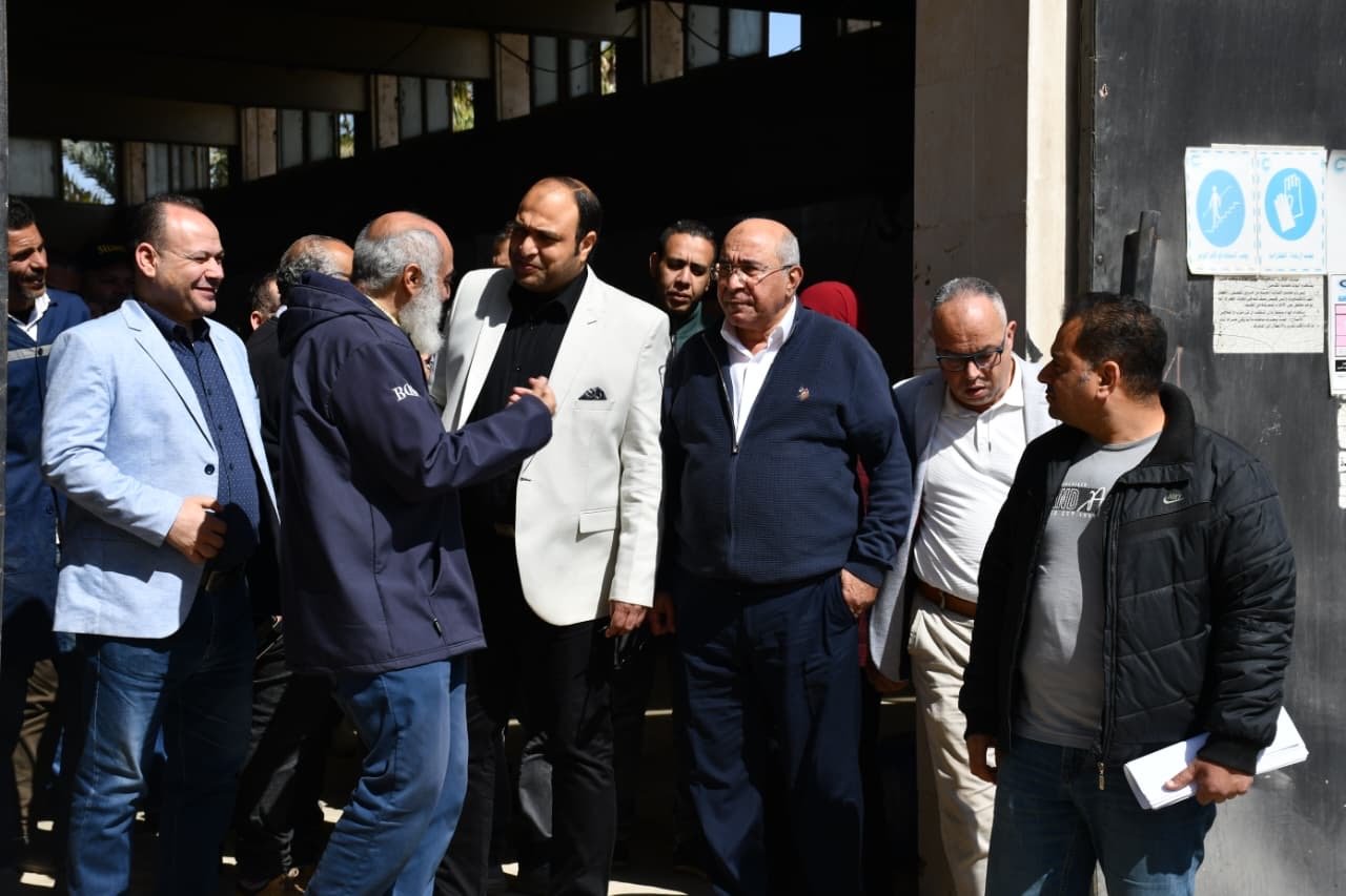 جانب من تفقد رئيس الشركة