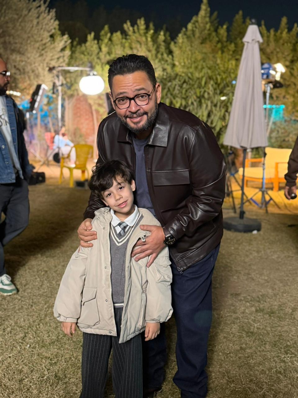 على السكرى والفنان احمد رزق