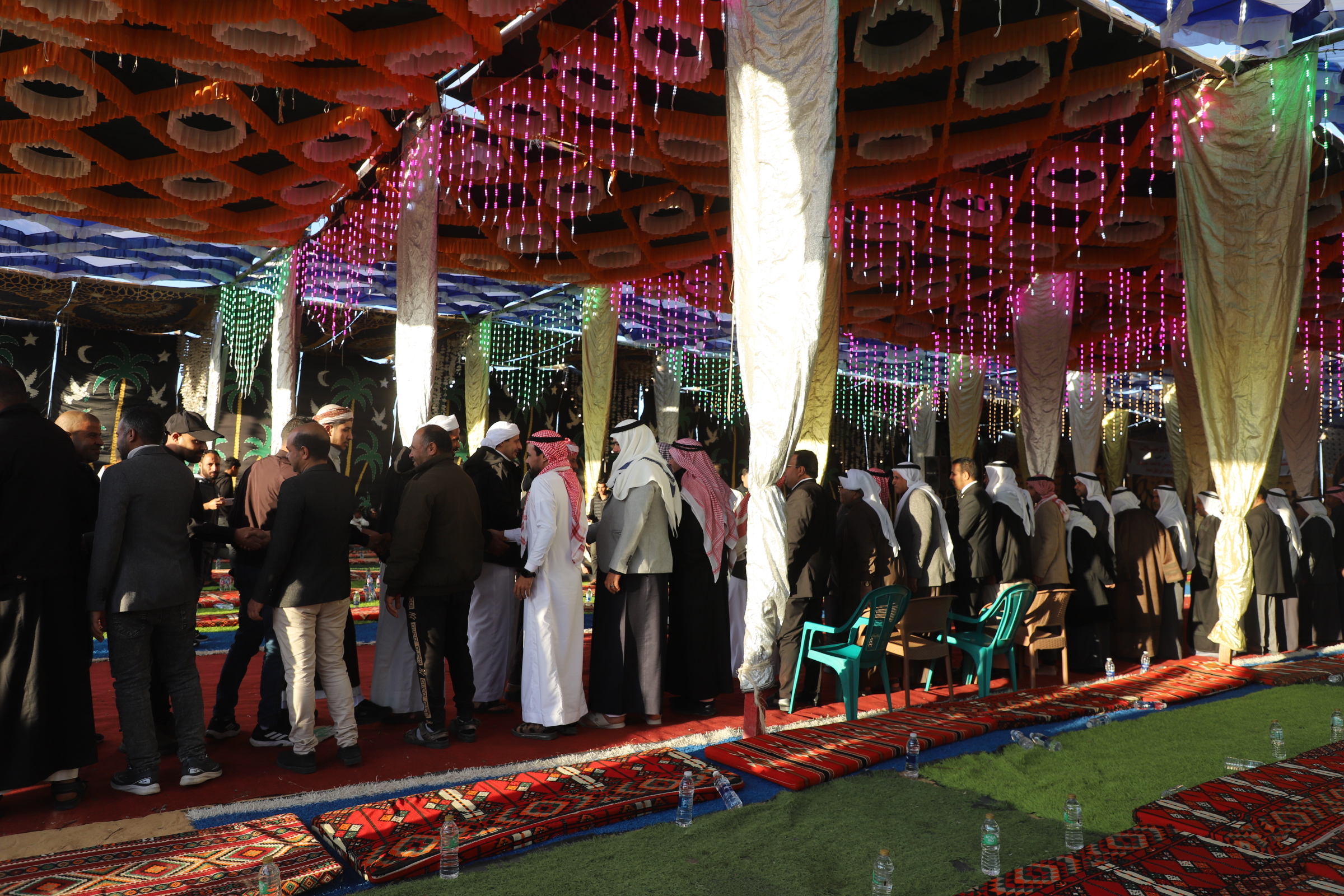 استقبال الضيوف 