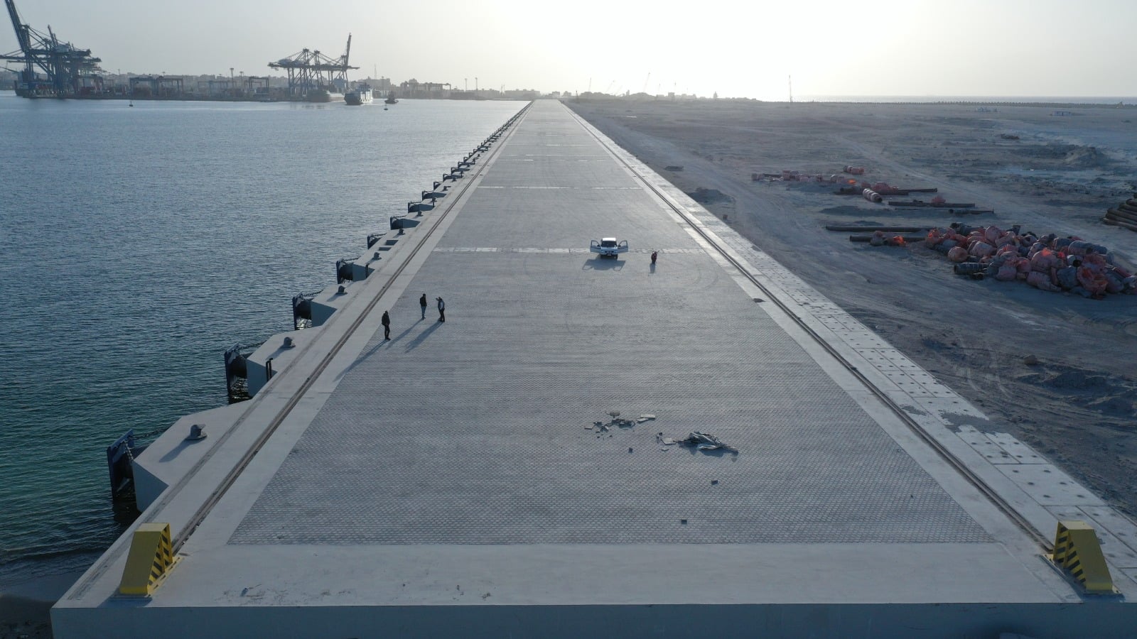 جانب من المحطة