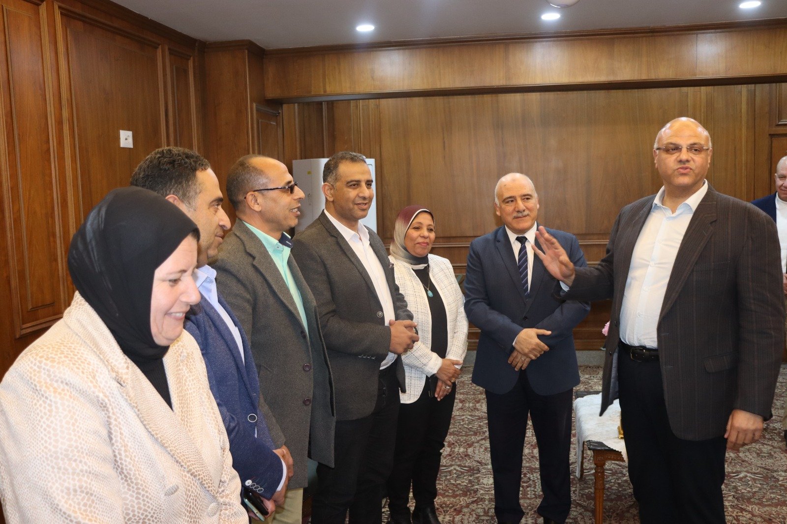 كلمة من المحافظ السابق للقليوبية