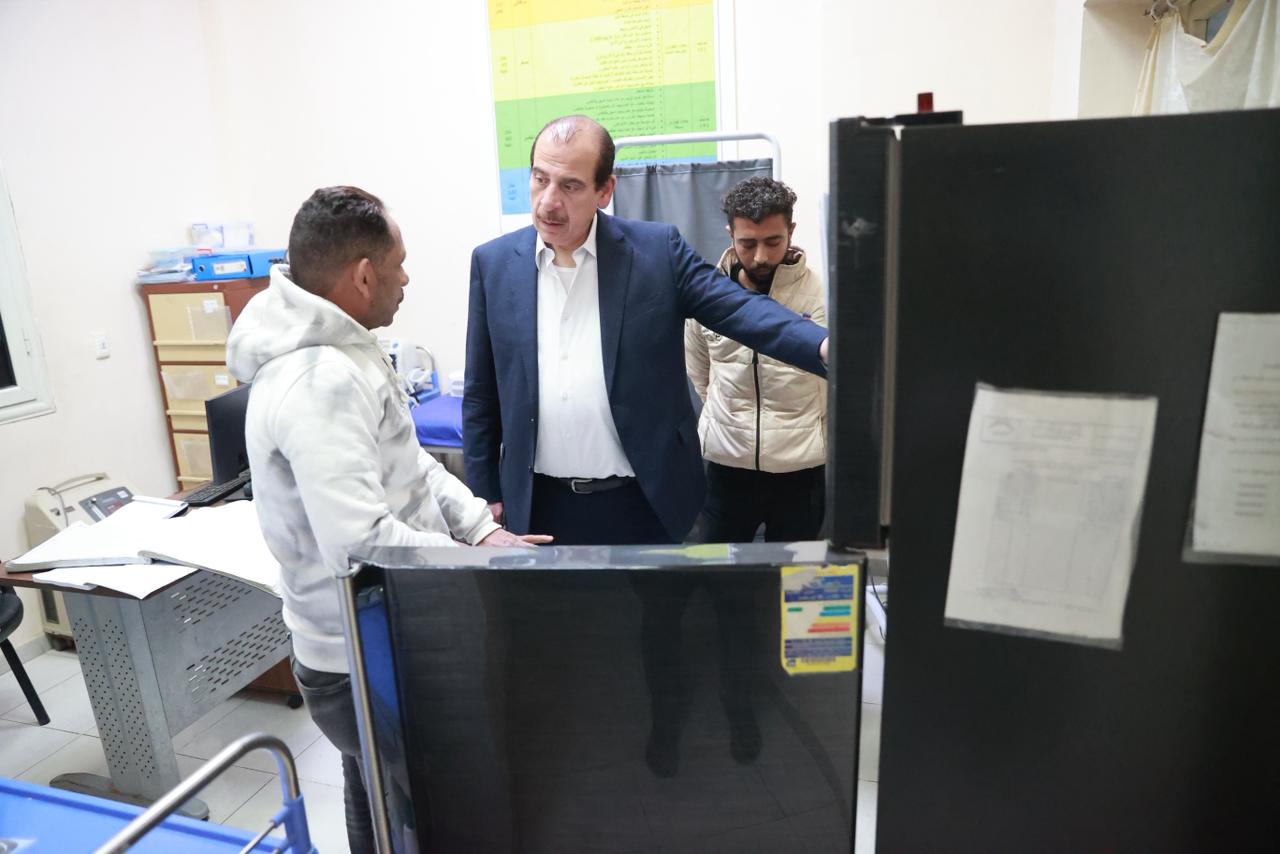 جانب من زيارة نائب وزير الصحة