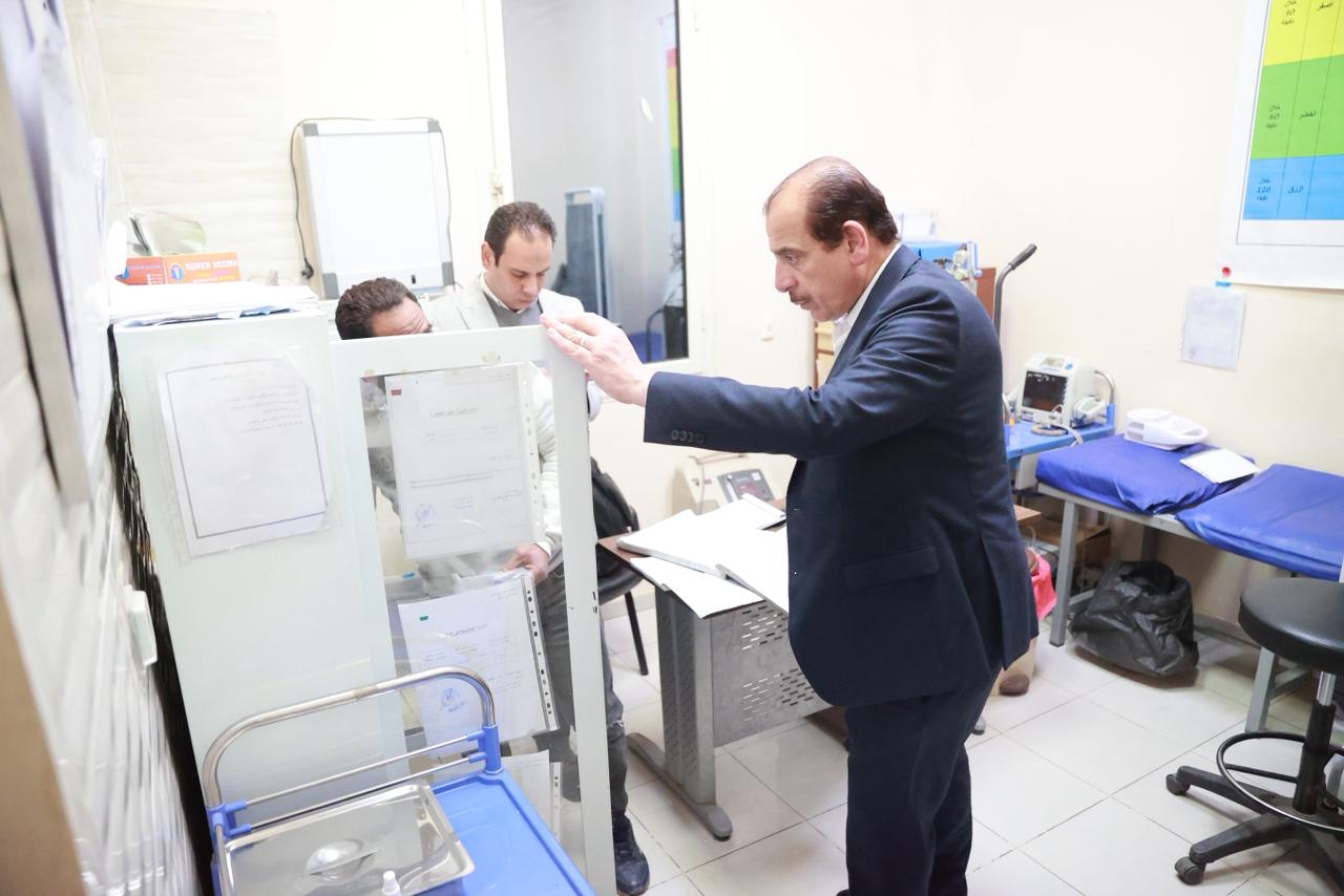 زيارة نائب وزير الصحة