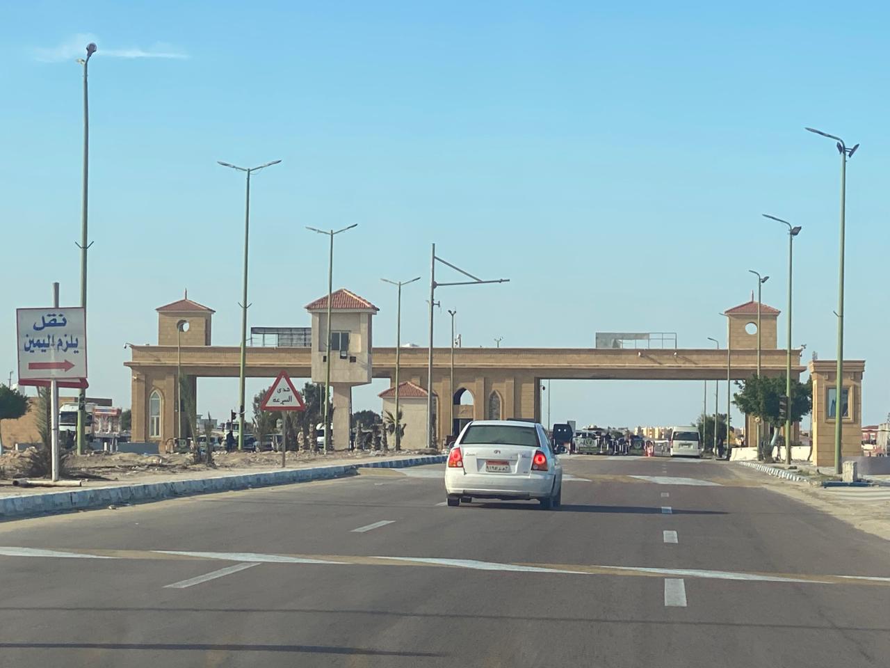 مدخل مرسى مطروح بعد التطوير