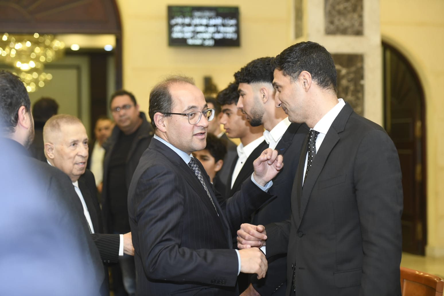 وزيرا المالية والصناعة