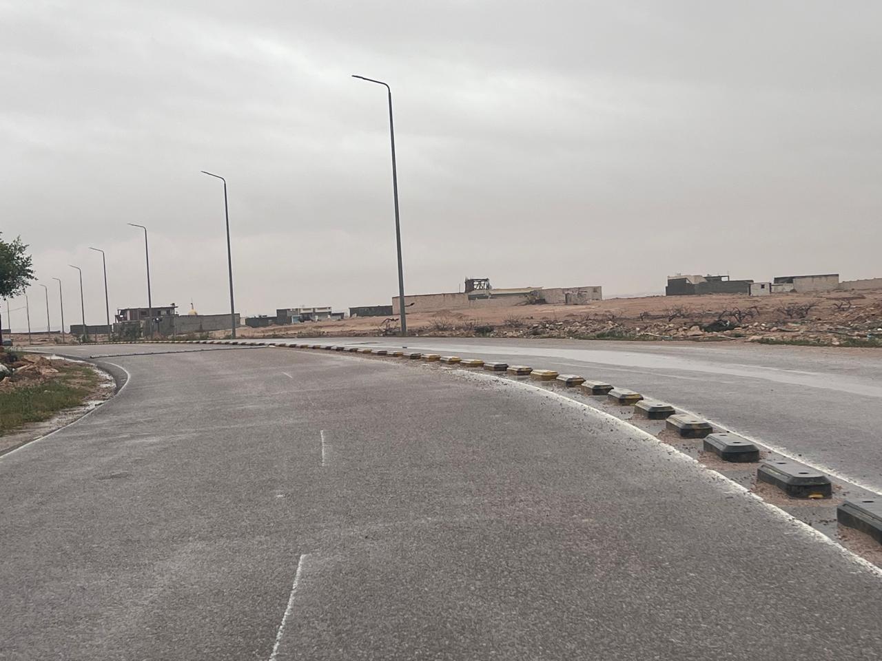 الاجواء الغائمة والامطار على مطروح