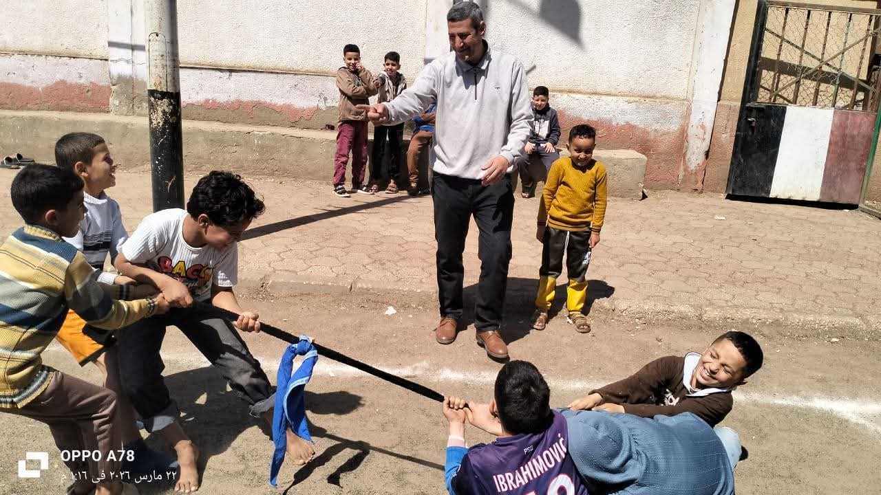 مسابقة شد الحبل ببنى سويف