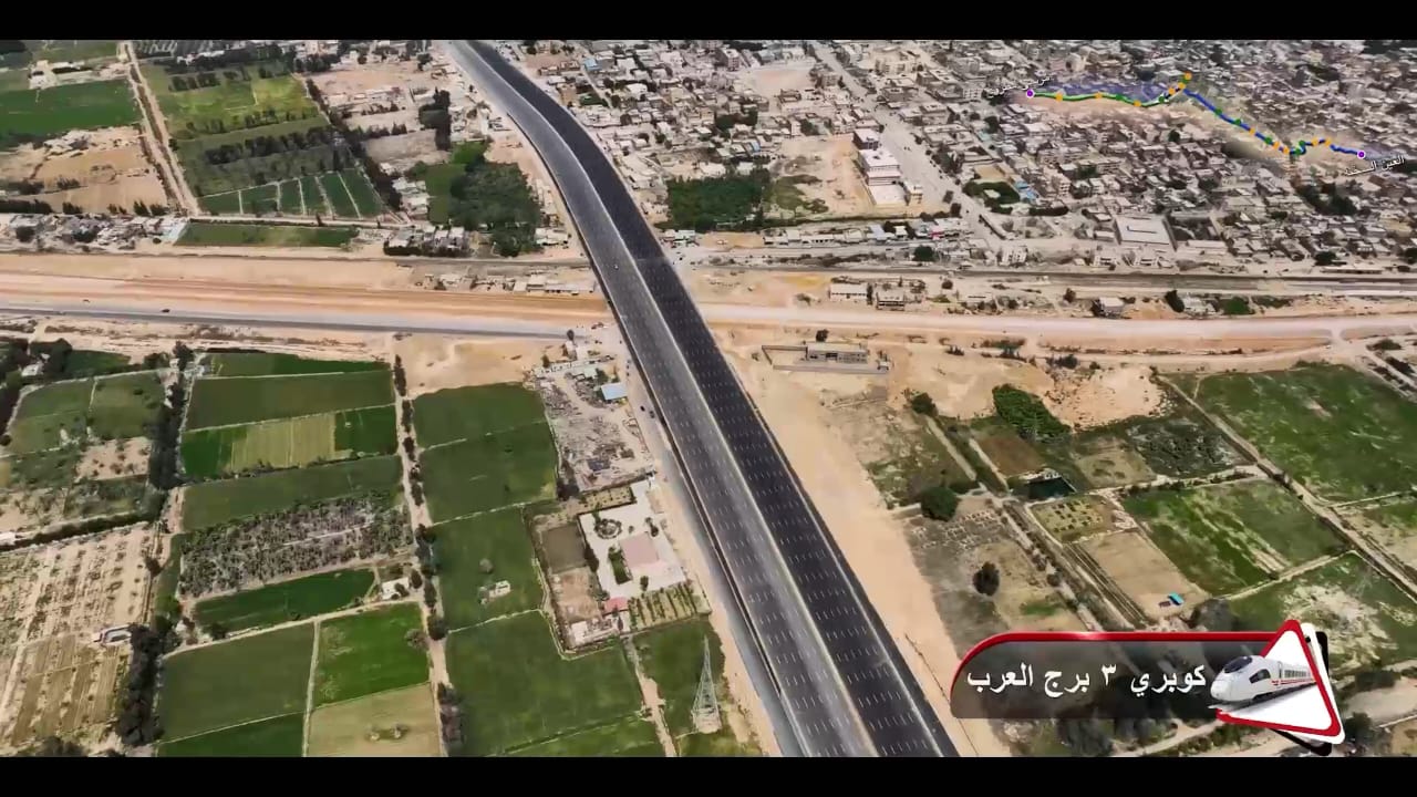 كوبرى 3 برج العرب