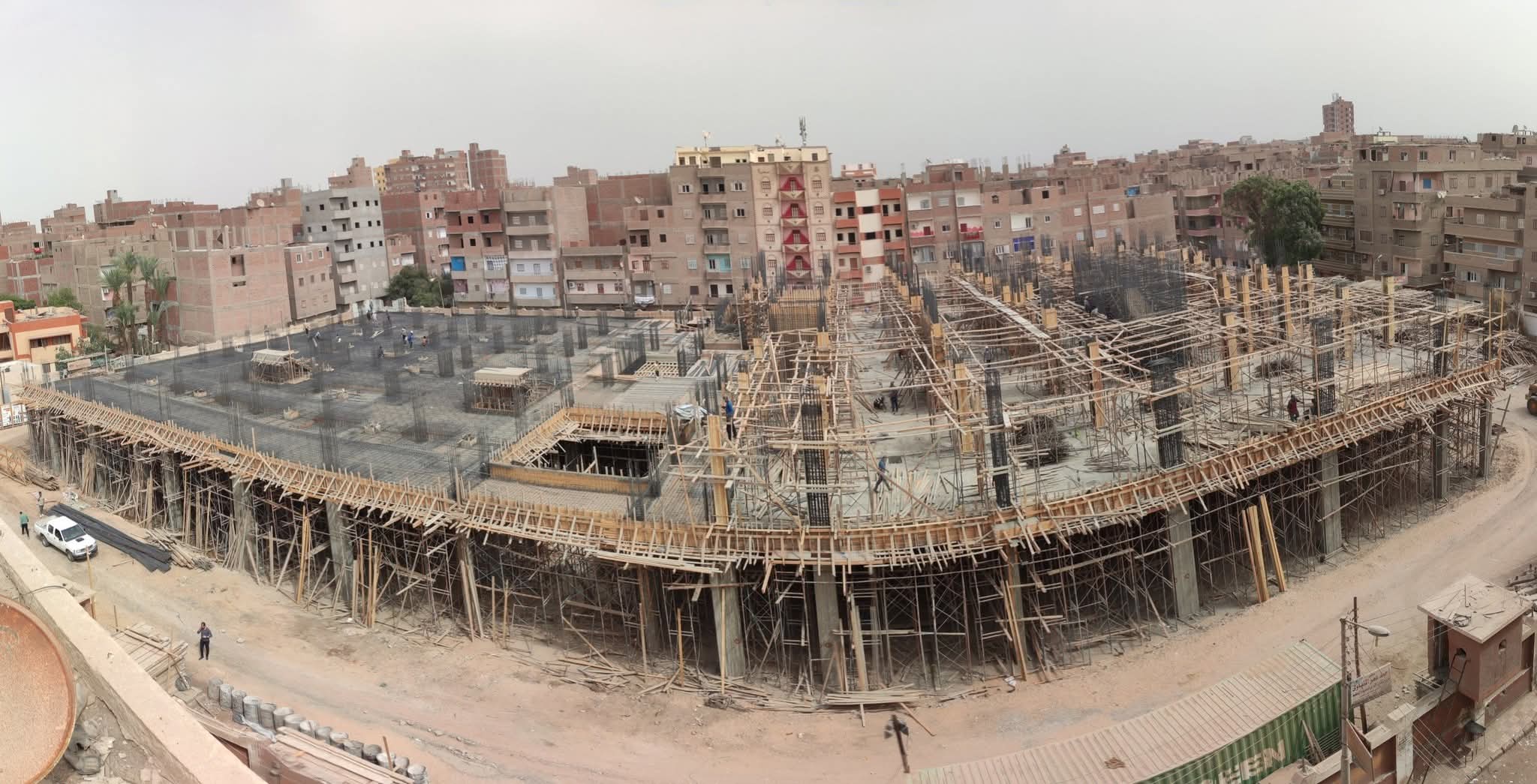 بناء مستشفى أبنوب المركزى (1)
