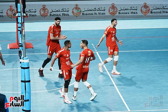 أحتفال بأحراز النقاط للأهلي أحتفال بأحراز النقاط للأهلي