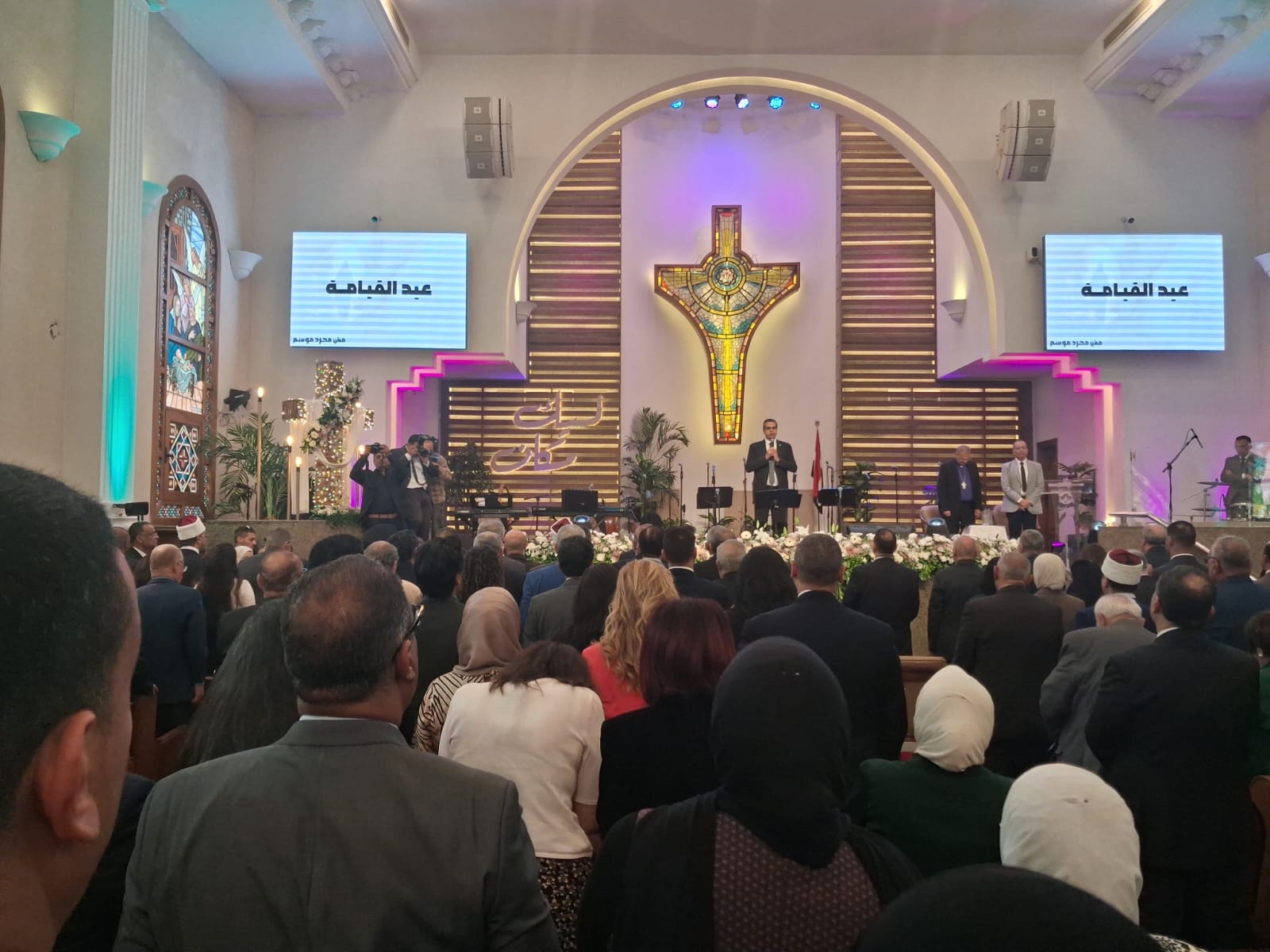 احتفال عيد القيامة بـالكنيسة الإنجيلية (2)