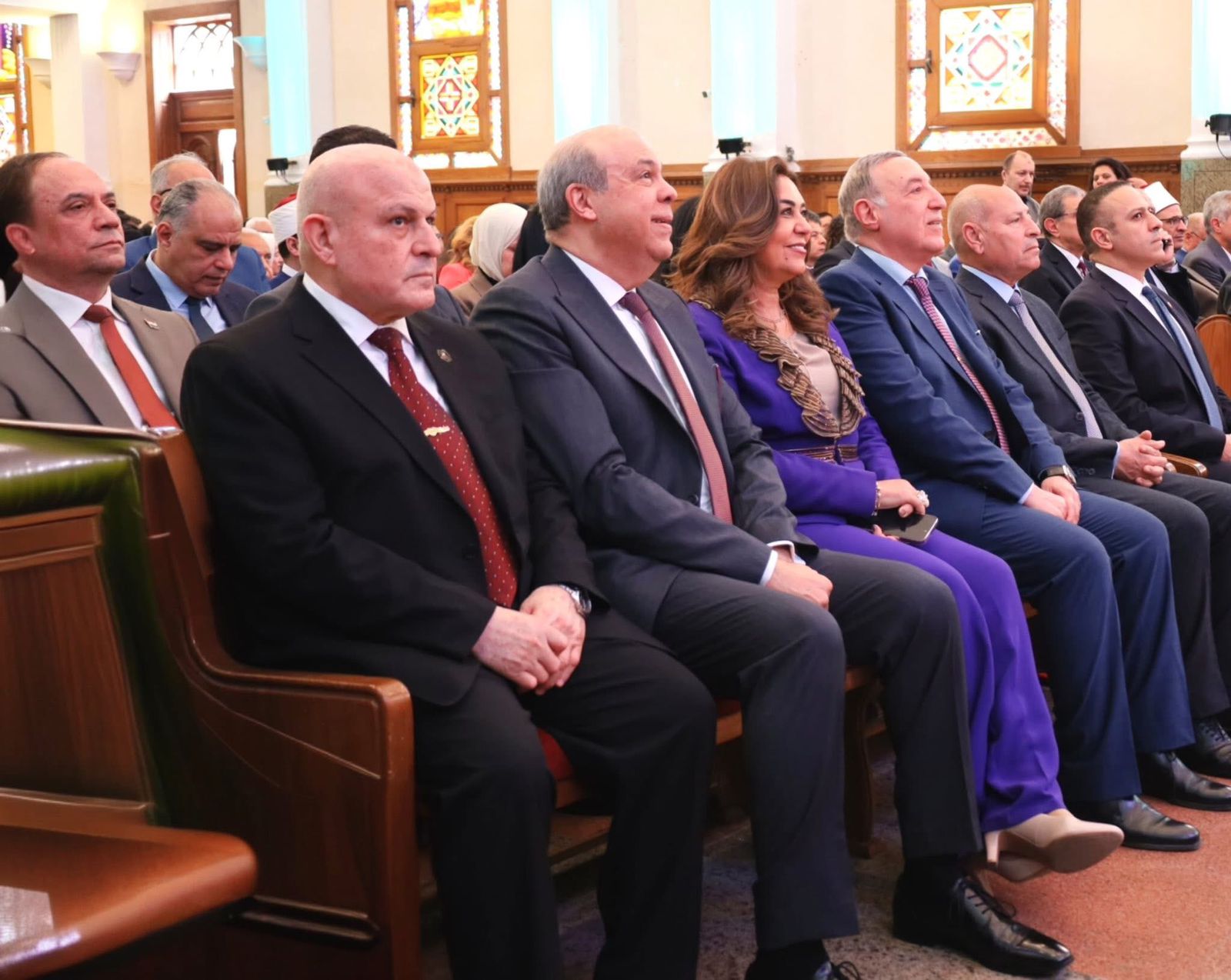 رئيس النيابة الإدارية يشهد احتفالية الطائفة الإنجيلية بعيد القيامة المجيد