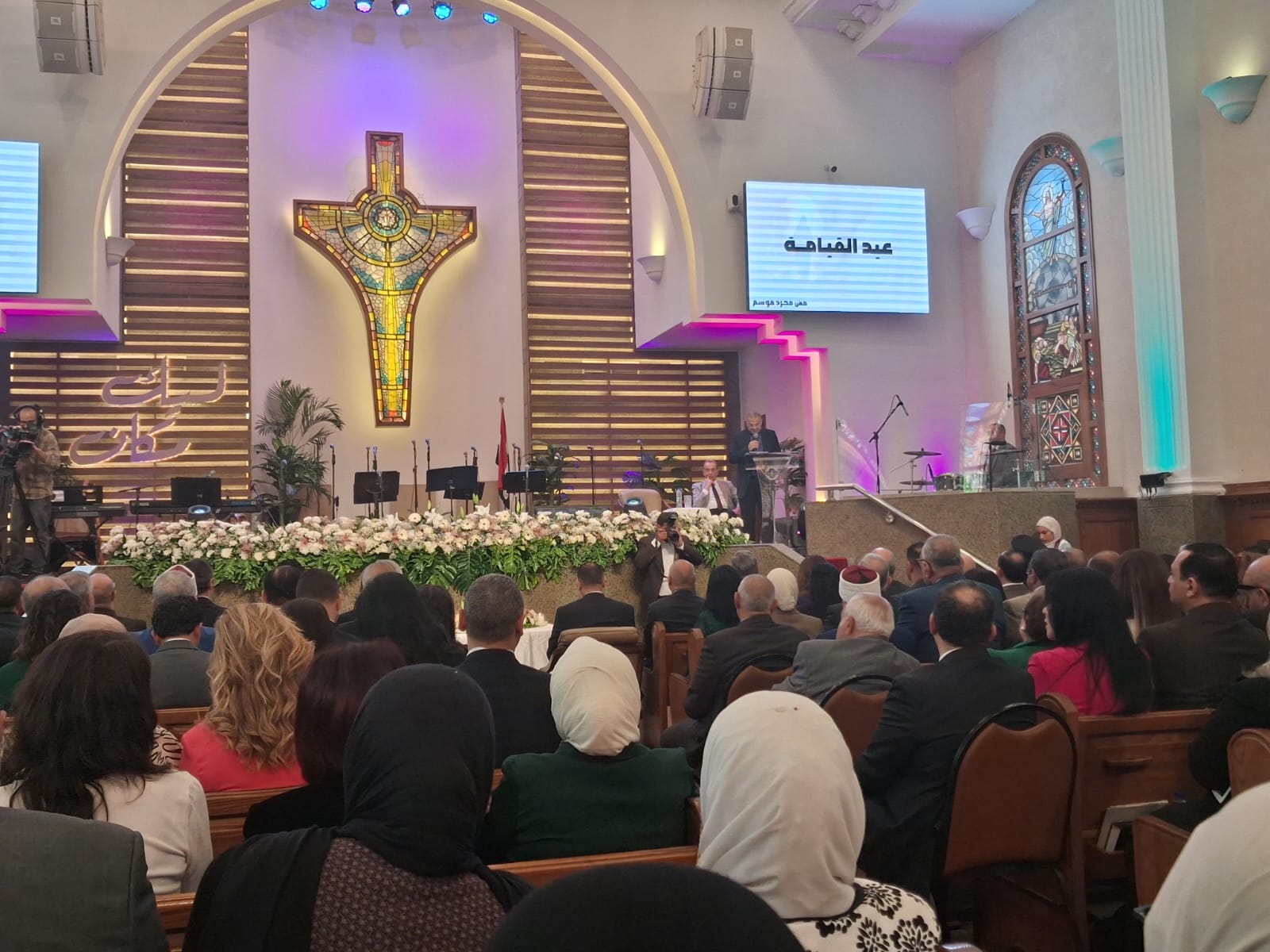 احتفال عيد القيامة بـالكنيسة الإنجيلية (1)