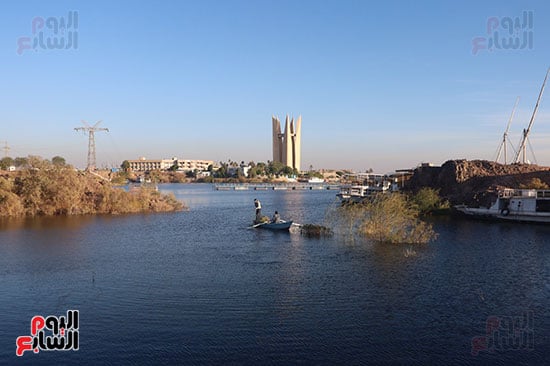 خلف-السد-العالى-فى-بحيرة-ناصر