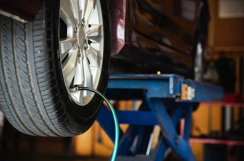 نفخ الاطارات