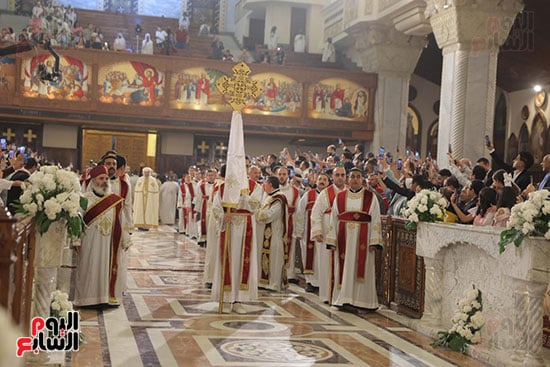 جانب من قداس القيامة