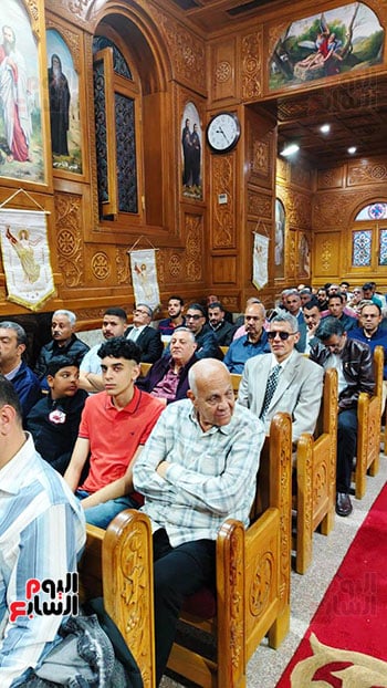 قداس عيد القيامة من بورسعيد