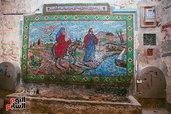 صور للسيدو العزراء داخل الدير