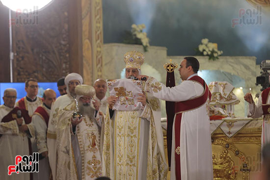 البابا تواضروس خلال قداس عيد القيامة