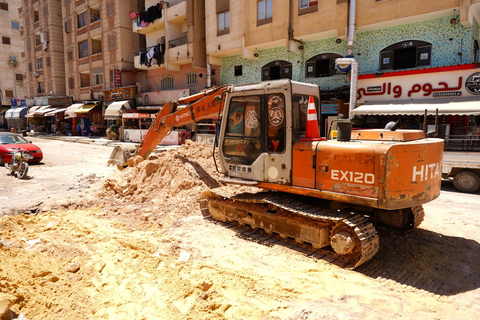 محافظ مطروح يوجه بسرعة انجاز اعمال المرافق