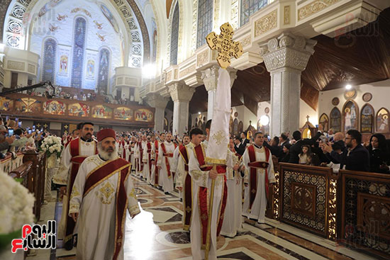 جانب من قداس عيد القيامة