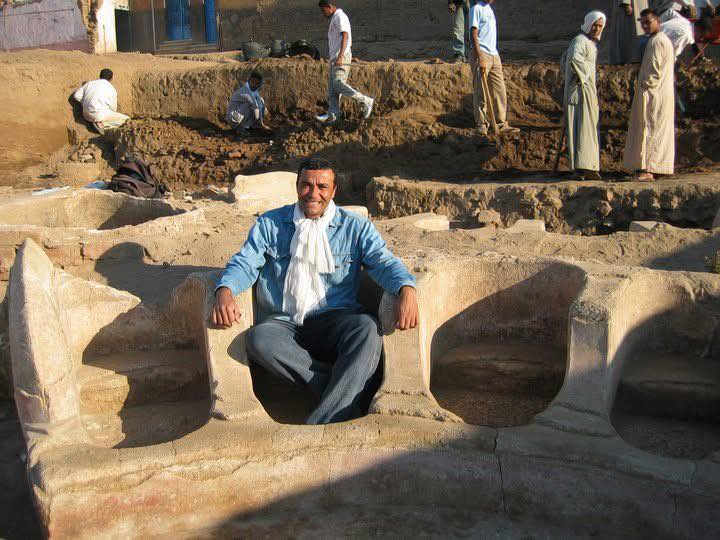 صلاح الماسخ مدير معابد الكرنك