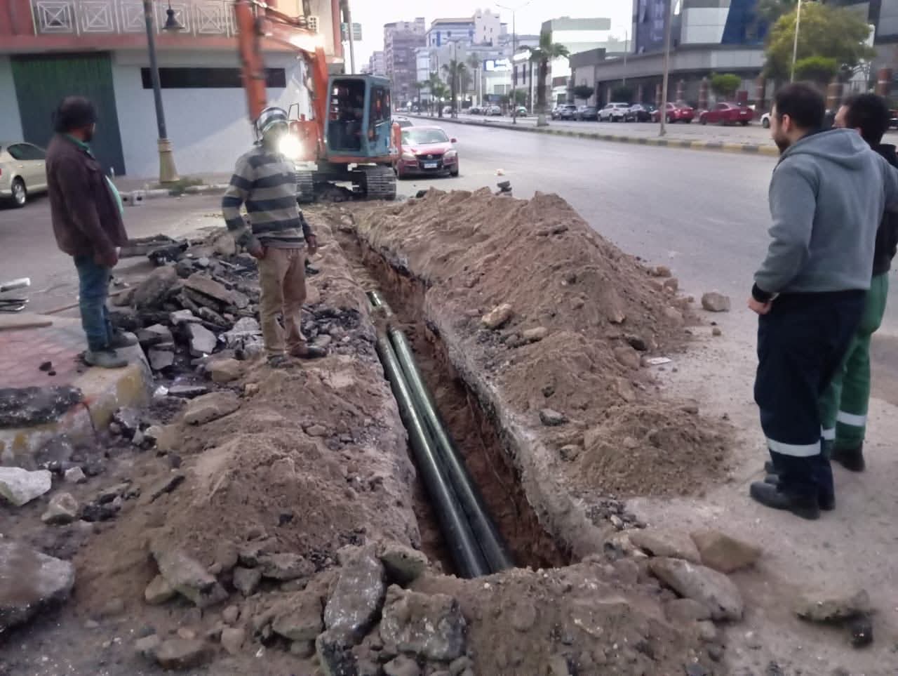 عملية توصيل المرافق عملية توصيل المرافق