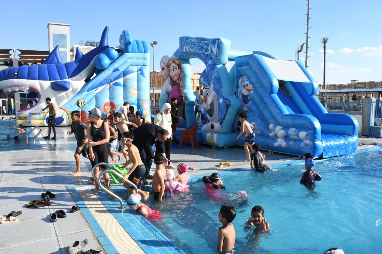 مشاركة الاطفال في الجزيرة 2 خلال حفل شم النسيم