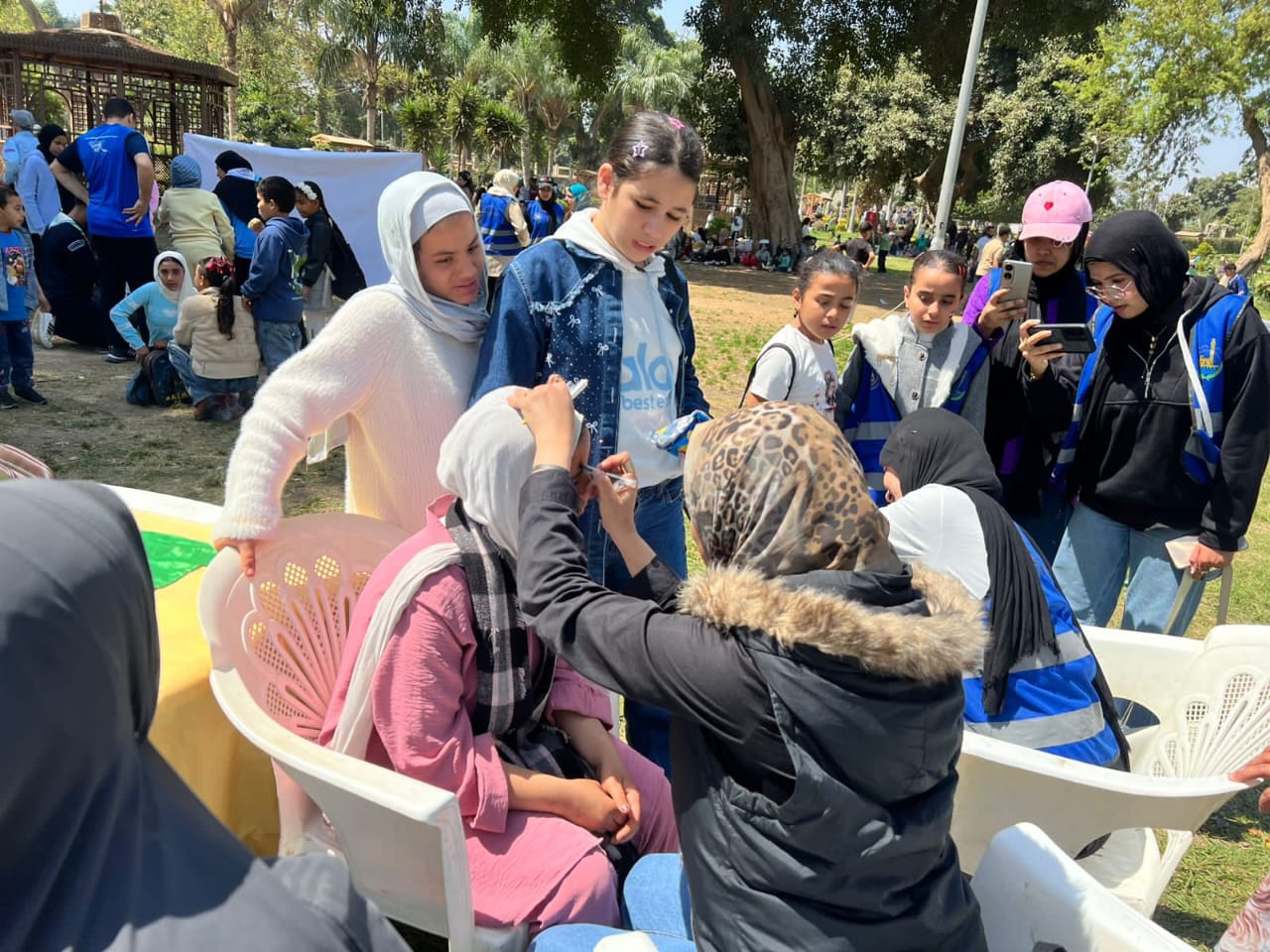 الاحتفال فى القناطر الخيرية