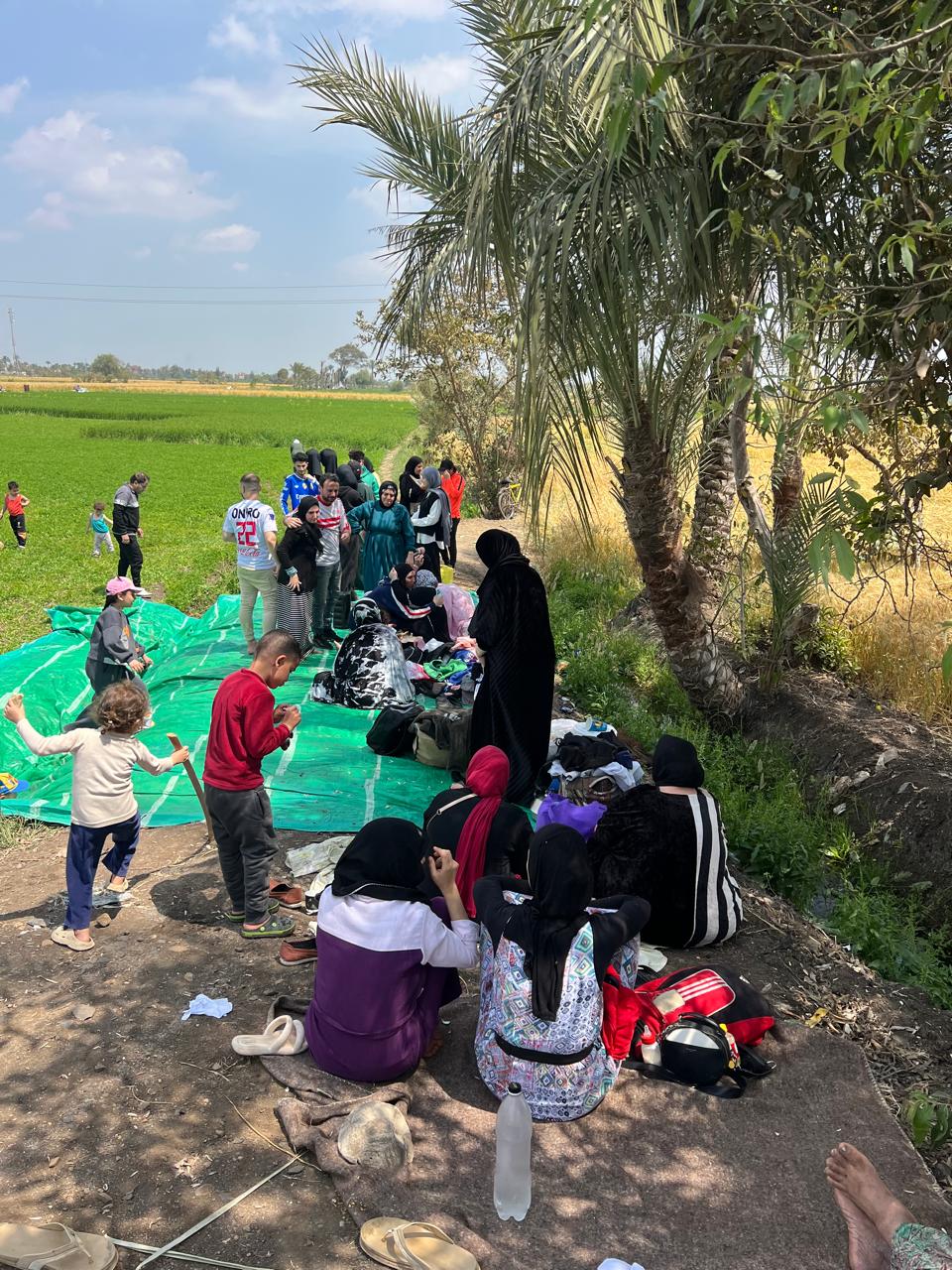 احتفالات شم النسيم في الدقهلية