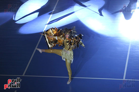 حفل  افتتاح  بطولة أفريقيا لطائرة السيدات