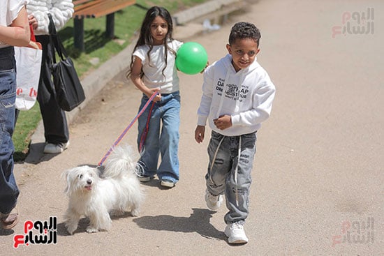 شم النسيم فى حديقة الأزهر (13)