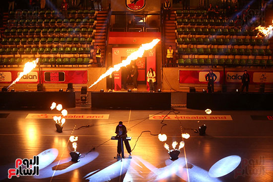 حفل افتتاح بطولة أفريقيا لطائرة السيدات بالأهلي