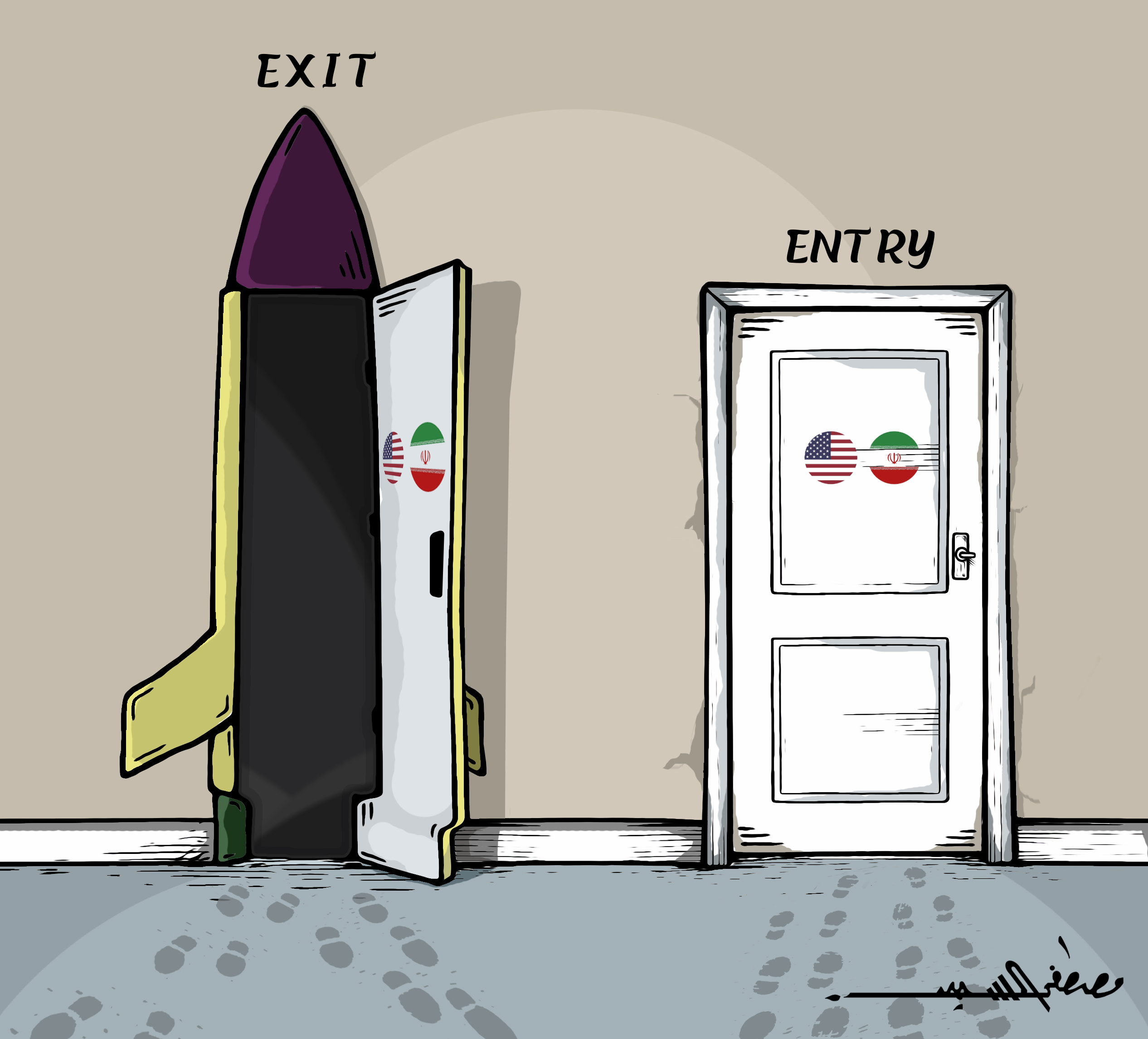 كاريكاتير-مصطفى-السيد