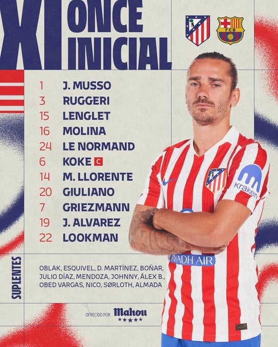 تشكيل أتلتيكو مدريد تشكيل أتلتيكو مدريد