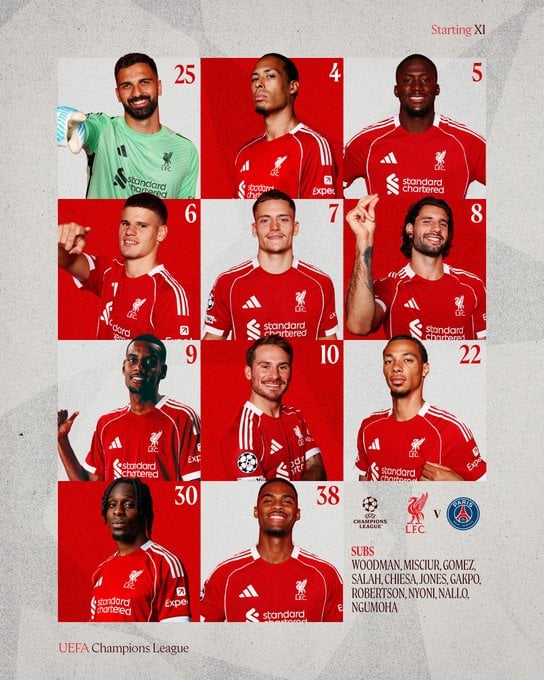 تشكيل ليفربول تشكيل ليفربول