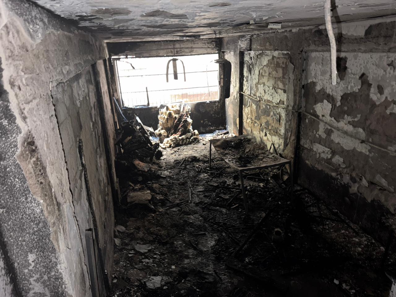 حريق مصنع الزاويه