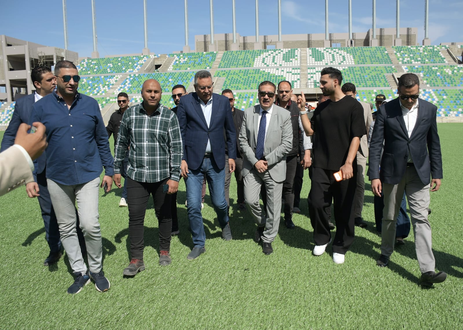 تفقد مخافظ بورسعيد ل الاستاد تفقد مخافظ بورسعيد ل الاستاد