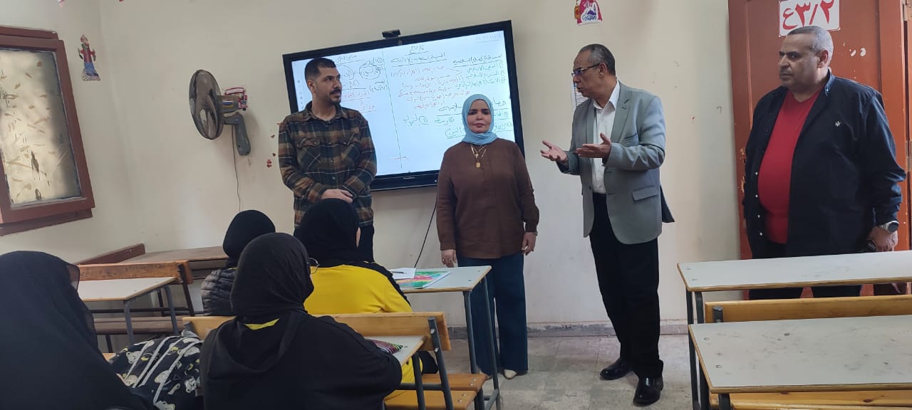 خلال تفقد انتظام الدراسة بالمدارس