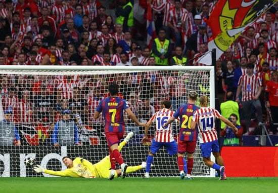 برشلونة وأتليتكو دورى أبطال أوروبا برشلونة وأتليتكو دورى أبطال أوروبا