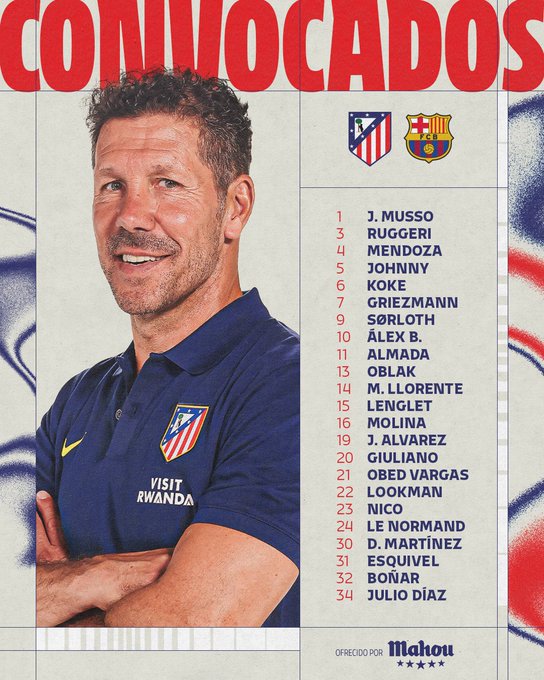 قائمة أتلتيكو