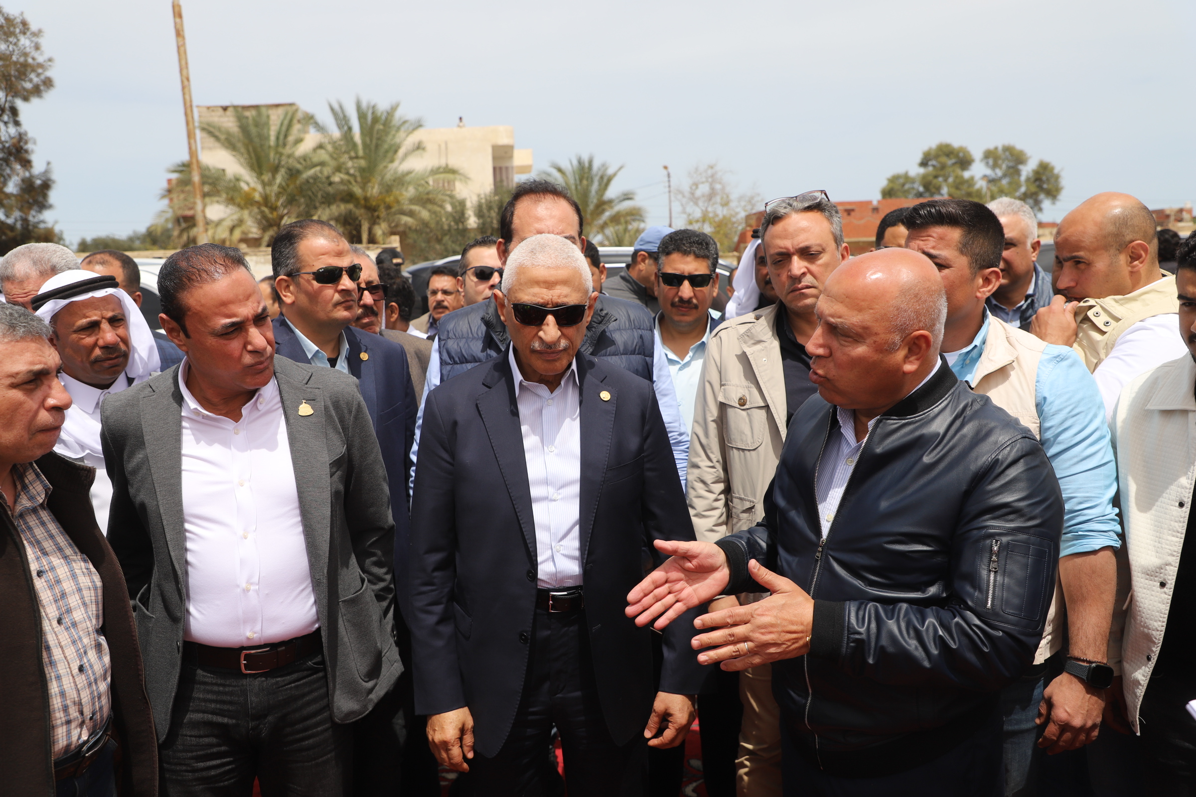 جانب من الزيارة التفقدية 