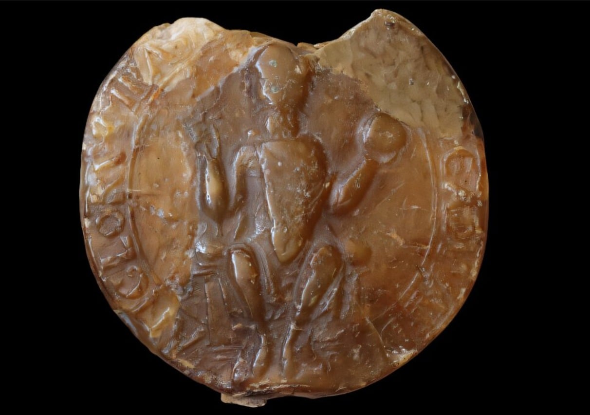 ختم شمعى للملك إدوارد