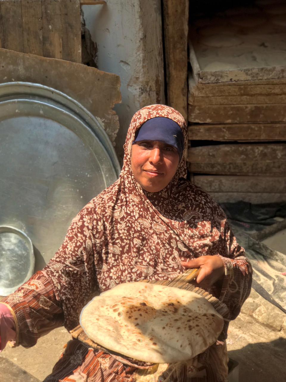 كفاح هدى حسن لتوفير حياة كريمة لأسرتها